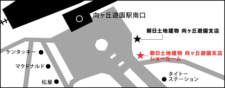 バザール会場のご案内 朝日土地建物 向ヶ丘遊園店 登戸 向ヶ丘遊園 川崎市多摩区の不動産 一戸建て